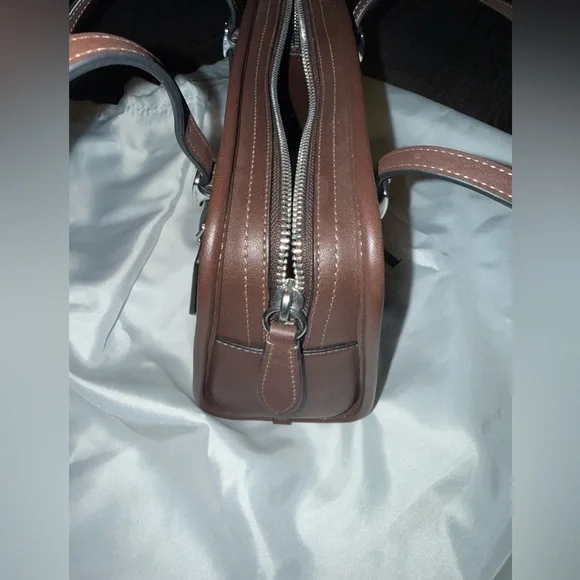 Coach swing zip 20 leather bag - Picture 5 of 6